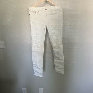 American Eagle Skinny Airflex+ Ripped Jeans 29x32